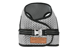 Bowl and Bone Allure Dog Harness Grey