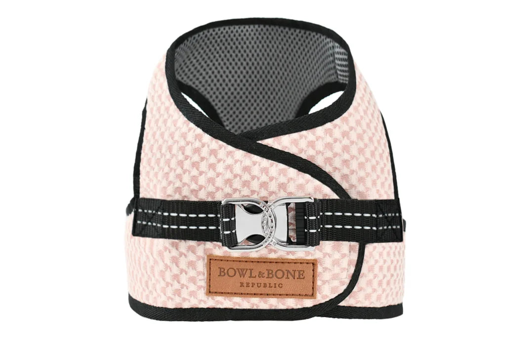 Bowl and Bone Allure Dog Harness Pink