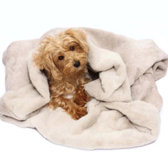 Dog Snuggle Sack in Natural | Miaboo British Made Dog Beds