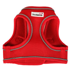 Doodlebone Snappy Step In Dog Harness - Ruby Red