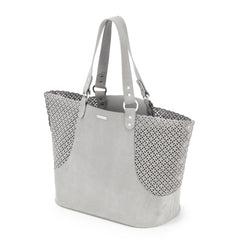 Elva Grey Elegant Dog Carrier & Handbag by Labbvenn