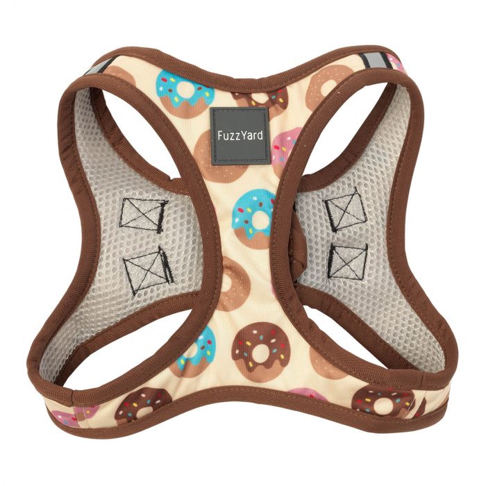 FuzzYard Go Nuts Donuts Step-In Dog Harness
