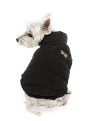 FuzzYard Ashbury Dog Jacket - Black