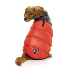 FuzzYard Harlem Puffer Dog Jacket - Red