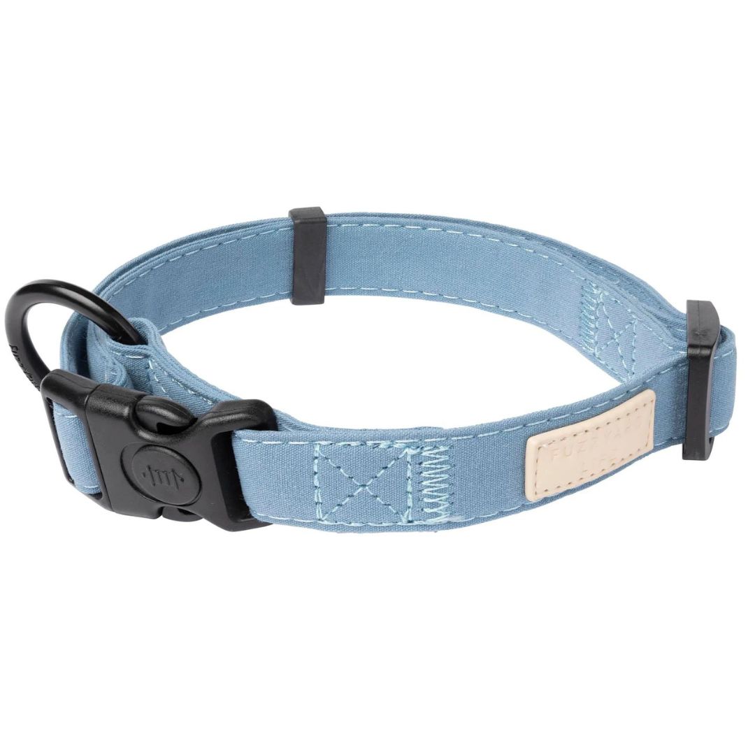 FuzzYard Life Dog Collar In French Blue