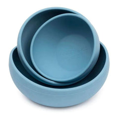 FuzzYard Life Silicone Dog Bowl In French Blue