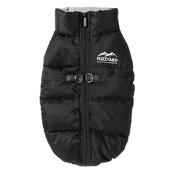 FuzzYard The Eastcoast Harness Dog Jacket - Black