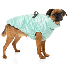 FuzzYard The Eastcoast Harness Dog Jacket - Mint Green