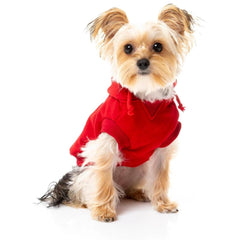 FuzzYard The Yardsters Dog Hoodie - Red