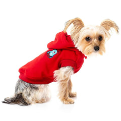FuzzYard The Yardsters Dog Hoodie - Red