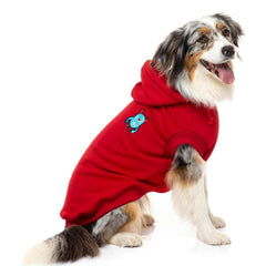 FuzzYard The Yardsters Dog Hoodie - Red
