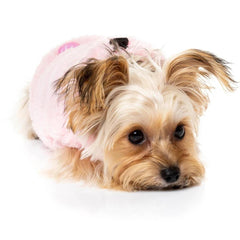 FuzzYard Turtle Teddy Dog Sweater - Pink