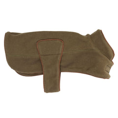 Green Fleece Dog Coat by House of Paws