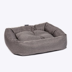 Grey Anti-Bacterial Snuggle Dog Bed by Danish Design