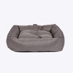 Grey Anti-Bacterial Snuggle Dog Bed by Danish Design