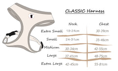 Pet Pooch Dog Harness Size Guide
