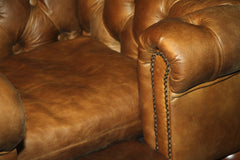 Scott's of London Balmoral Dog Chesterfield Real Italian Leather