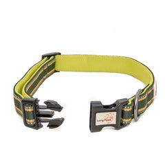 Green Comfort Collection Padded Dog Collar