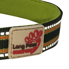 Green Comfort Collection Padded Dog Collar