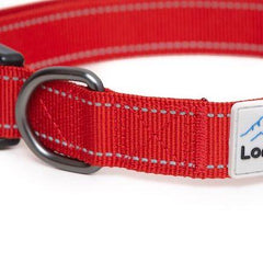 Red Reflective Dog Collar | Long Paws