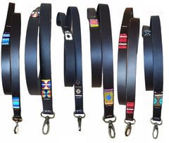 Luxury Partially Beaded Masai Dog Leads