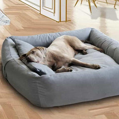 Luxury Boox Fabric Box Dog Bed | Handmade Dog Beds