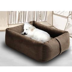 Luxury Boox Fabric Box Dog Bed | Handmade Dog Beds