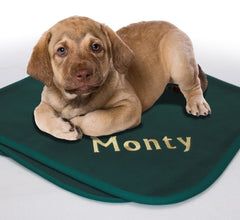 Luxury Personalised Christmas Pet Blankets