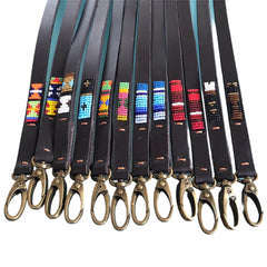 Luxury Partially Beaded Masai Dog Leads