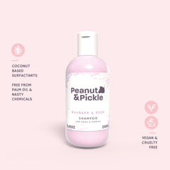 Rhubarb & Rose Dog and Puppy Shampoo 250ml