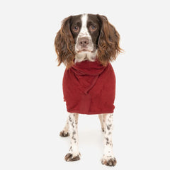 Ruff And Tumble Dog Drying Coat Rosehip