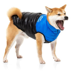 FuzzYard East Harlem Puffer Dog Jacket - Blue