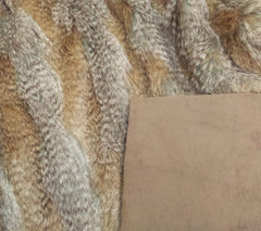 Luxury Faux Fur Pet Blanket Desert Coyote