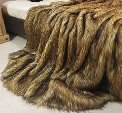 Luxury Faux Fur Pet Blanket Simba