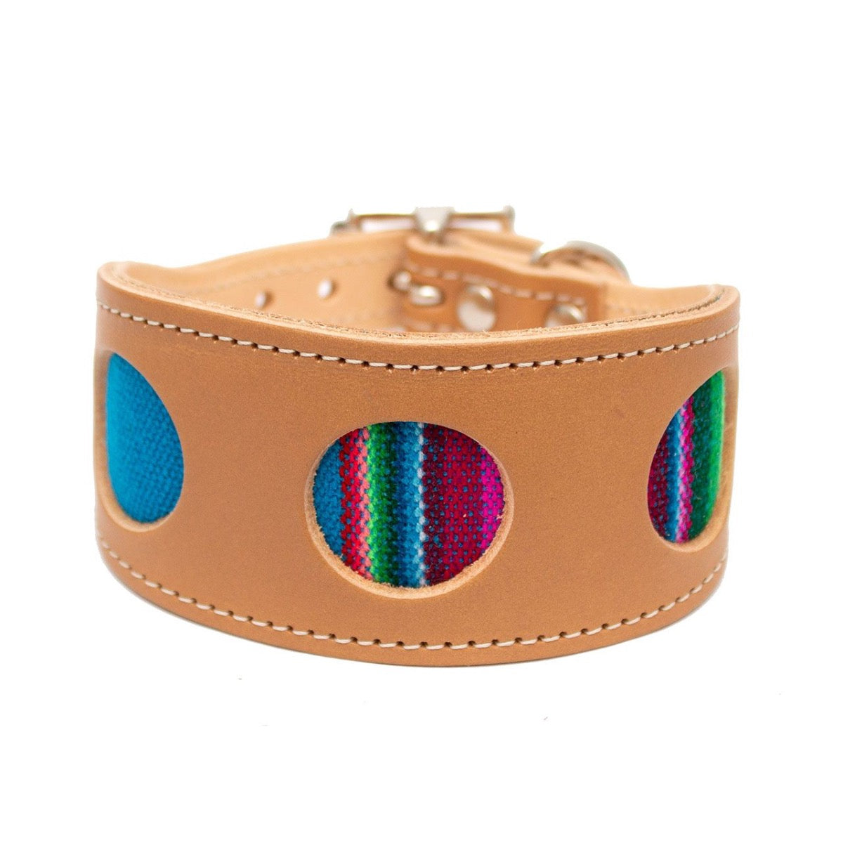 Inca Blue Hound Collar by Hiro and Wolf