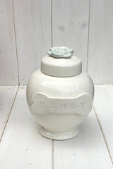 Personalised Pastel Memorial Urn For Your Dog