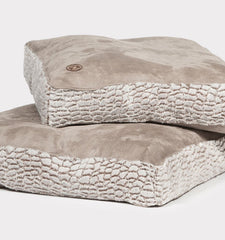 Arctic Grey Box Duvet Dog Bed by Danish Design