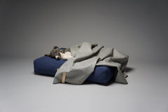 Asnen Silver Grey Dog Blanket by Labbvenn