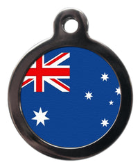 Australian Flag Dog ID Tag