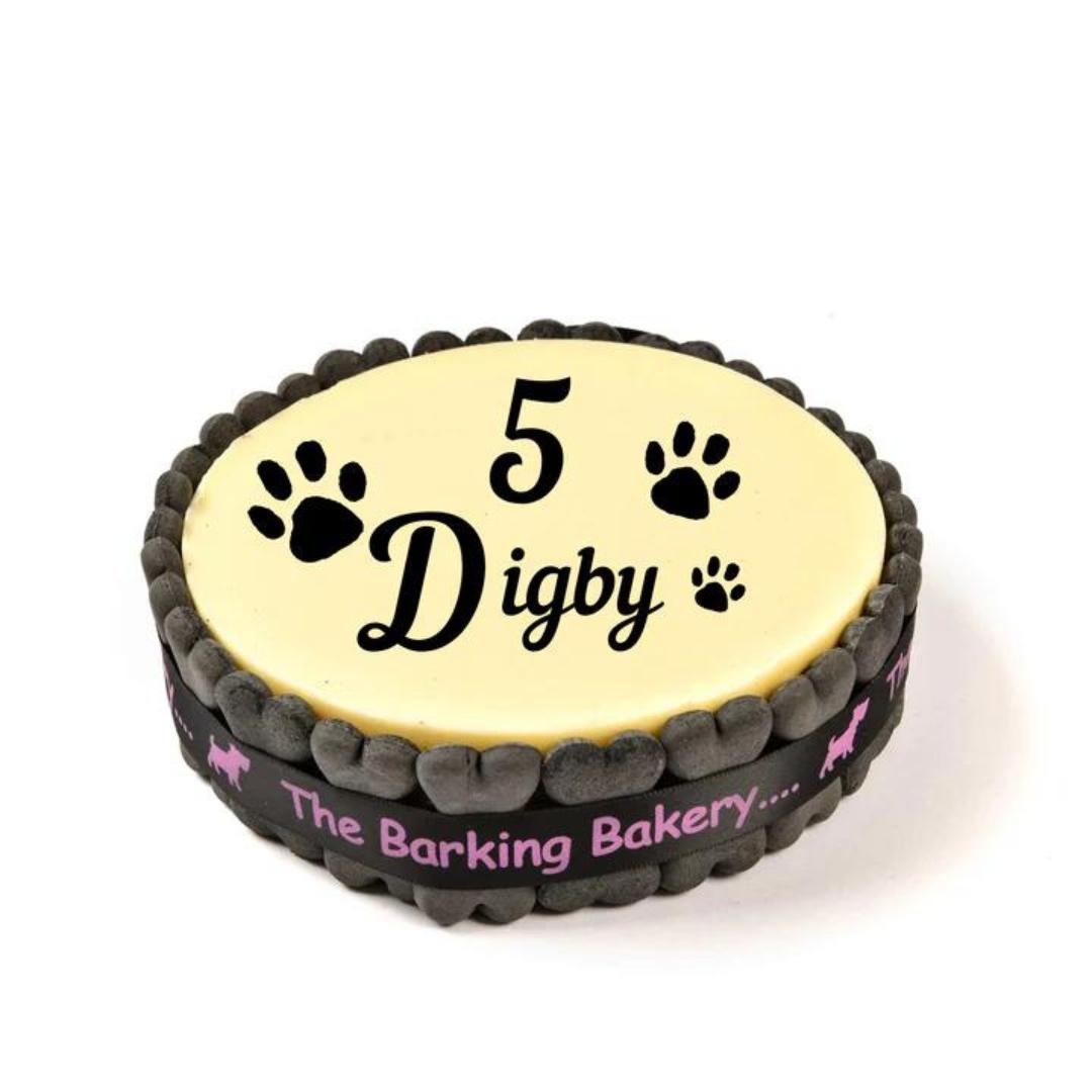 Barking Bakery Hand Written Vanilla Pawty Cake For Dogs