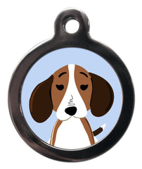Beagle Dog ID Tag
