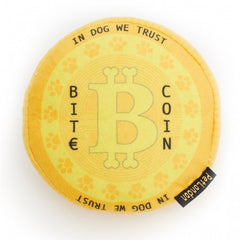 Luxury BiTe Coin Plush Dog Toy | Chelsea Dogs
