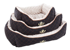 Scruffs Wilton Box Dog Bed Black | Luxury Dog Beds