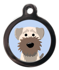 Border Terrier Dog ID Tag