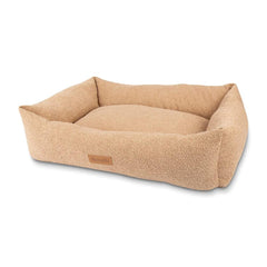 Boucle Box Dog Bed - Desert Brown | Scruffs