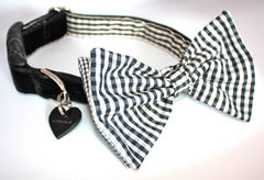 bing designer bow tie dog collar by scrufts at Chelsea Dogs