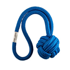 Bowl and Bone Blue Bullet Rope Dog Toy