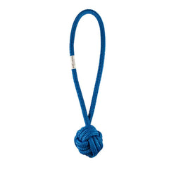 Bowl and Bone Blue Bullet Rope Dog Toy