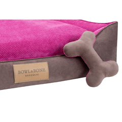 Bowl and Bone Classic Dog Bed Pink