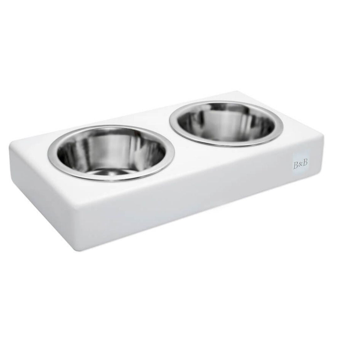 Bowl and Bone Jasmine Double Dog Feeder